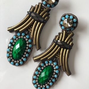 ISO Anthropologie Dangle Jewel Earrings